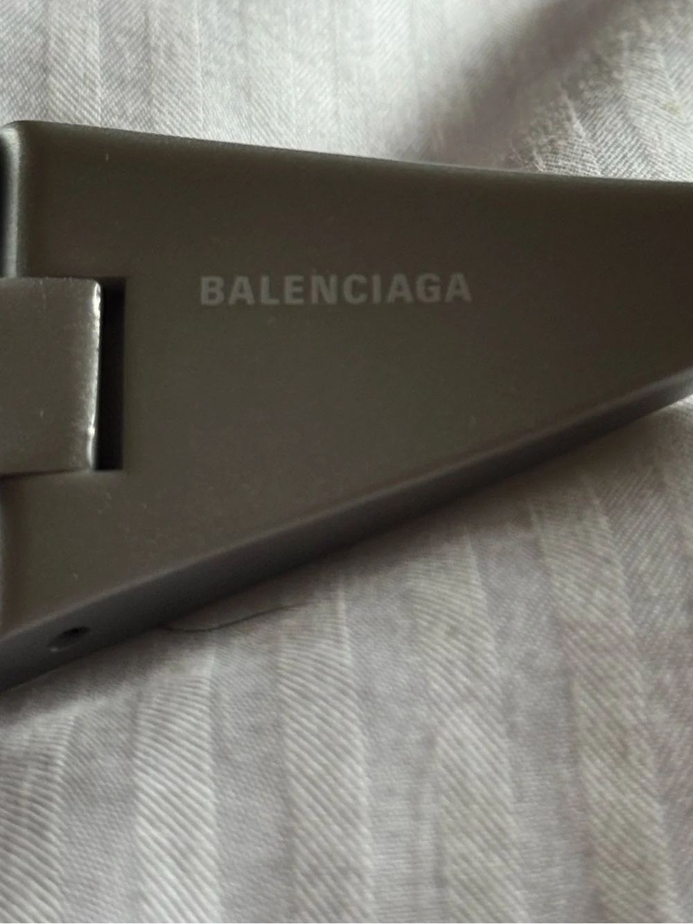 Balenciaga BB0145s Butterfly Shield Sunglases. Silver mirrored lenses